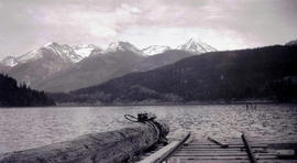 Wedge Mountain and Mt. Weart from Green Lake