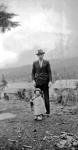 Wallace Betts with daughter, Louise