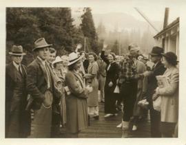 Crowd at Rainbow Station